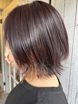 コーエン(coaen) ラベンダー×ベージュイヤリングカラー