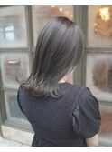 ナチュラルストレート シアーマットベージュ