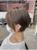 【Lee大阪店】大人かわいい×耳かけショート/新出奈津樹