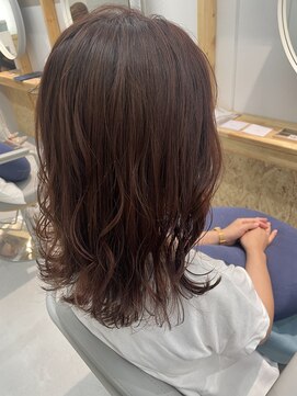 スクリバイタヒエ(SUKURI by tahie) #波巻き #波巻きウェーブ #艶カラー