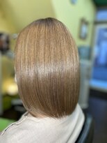 エムスリーディーミュゼステージ(M3D)&nbsp;ピコカラーストレート仕上げ。