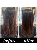 【美髪整形】異次元の最新髪質改善☆シルク酸性ストレート
