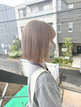 ゲーム 吉祥寺店(GAME) インナーカラー/ダブルカラー/ミルクティーベージュ/ボブ