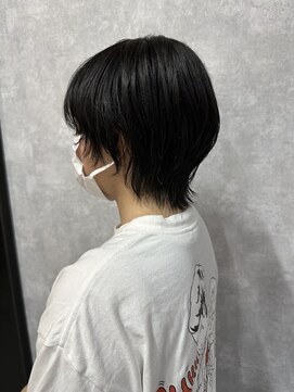 シールドヘアー 沖縄 新都心(C'LD Hair) 【 C’LD 】ショートウルフ/ウルフカット/ウルフ/ショート/ボブ