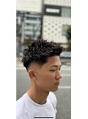 スパイキーショートフェード