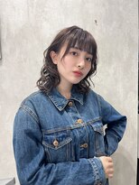 ロンドソレイユ 池袋(Lond soleil)&nbsp;ボブ/前髪カット/レイヤーカット×ケアブリーチ/デザインカラー