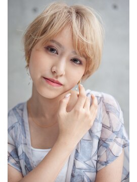 アッシュ 池袋店(Ash) 10代20代30代『ハイトーンショート』 #池袋駅