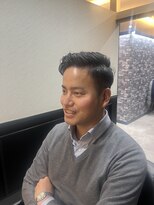 プラウド(PROUD)&nbsp;七三/シェービング/ビジネスパーマ/ビジネススタイル/ヘッドスパ