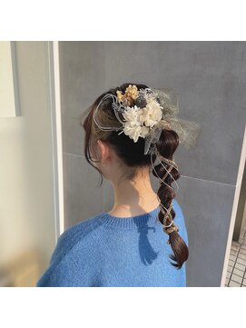 シファカ(sifaka) ぽこぽこポニーテール！玉ねぎヘア！編みおろしヘア！