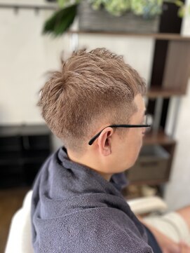 ガイズ ヘアー イサミ(GUY'S HAIR 133) メンズカラー/ブリーチカラー/アッシュブラウン