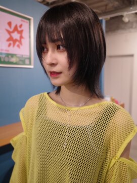 ヨー(Yoh-) 【ウルフレイヤー/中里千尋】韓国レイヤー/レイヤーボブ/ウルフ