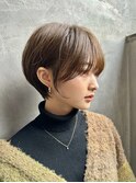 丸みショートボブ