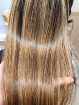 チュエベルパーチ&nbsp;暗髪ウォニョン前髪アンブレラカラーこなれミディイメチェン