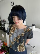 スーパーシーン(SUPER SCENE)&nbsp;宜野湾#ブリーチカラー#レイヤーカット#インナーカラー#レイヤー