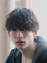 フィフスパーク(fifth PARK)&nbsp;渋谷シャドウパーマメンズ波巻きパーマ韓国メンズマッシュウルフ