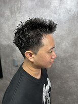 スピン 本八幡(SPIN)&nbsp;スペインカール/スパイキーショート/ブルーブラック/本八幡