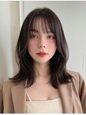 レイヤーロブ レイヤーボブ ナチュラルブラウン 骨格補正