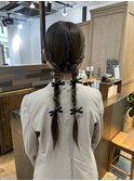 結婚式お呼ばれヘアアレンジ♪