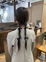 結婚式お呼ばれヘアアレンジ♪