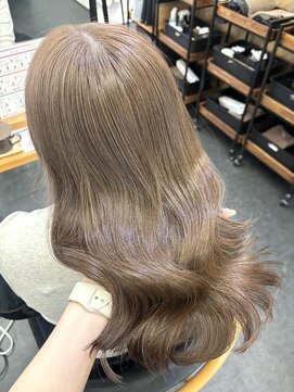 ロットアニバース(lott annibirth) 【髪質改善】柔らかベージュ♪@kiko