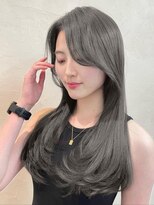 セブンルックス(7LOOKS) 【髪質改善】ブルーブラック×レイヤーカット/酸性ストレート