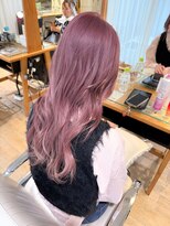 ネオリーブ チロル 横浜西口店(Neolive CiroL.)&nbsp;チェリーブラウン/ダブルカラー#ハイトーンカラー/艶髪【横浜】k