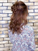 アクト 三鷹店(ACT)&nbsp;編み込みハーフアップ