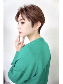 アール 北千住店(ar) 染みないカラーイノア/マッシュショート/北千住