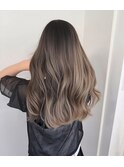 バレイヤージュ ケアブリーチ ベージュ グレージュ ブラウン
