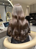 ロンドルピナス 小倉(Lond Lupinus)&nbsp;ミディアムヘア暗めカラー/デザインカラー/フェイスフレーミング