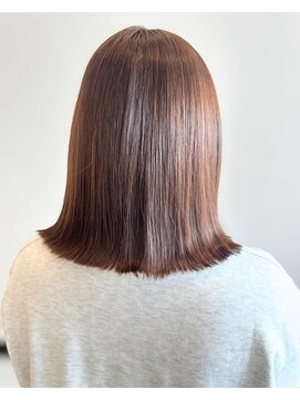 大人気切りっぱなしボブ