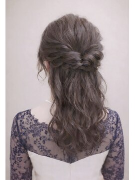 プランツヘアー 高宮店(Plants hair) ゆるふわハーフアップ お呼ばれヘア 高宮 平尾 野間 大橋 花畑