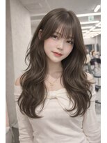 アスター 天神大名店(Aster)&nbsp;似合わせカット/ミディアムレイヤーカット／大人ガーリー／福岡