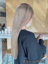 エイト 沖縄豊崎店(EIGHT toyosaki)&nbsp;【EIGHT 豊崎】お客様スタイル_ホワイトベージュ