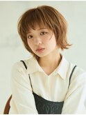 くびれレイヤーショートボブ