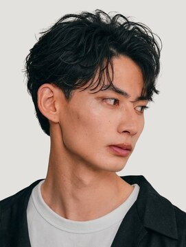 RETOUCH by fifth 大阪梅田 Men's salon 【4月13日NEW OPEN(予定)】 大阪梅田ツイストスパイラルパーマ波巻きパーマセンターパート