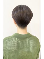 モリオ フロム ロンドン 成増店&nbsp;【morio成増/一戸】大人可愛い刈り上げハンサムショート