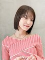ロンドグロワール 大宮(Lond Gloire)&nbsp;縮毛矯正でアイロンいらずのぷつっとラインの切りっぱなしボブ！