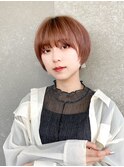 ナチュラルショート/ショートボブ/韓国/顔周り/20代30代40代50代