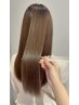 【頑張らなくてもまとまる】髪質改善ストレート＋カット￥15950→￥14355