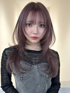 アイトーキョーエス 渋谷(AI TOKYO S) ハッシュカット/グレージュ/デザインカラー/渋谷
