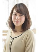 大人ボブ×ナチュラル 無造作ミディアム【瀧上丈司】
