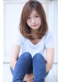 さらつやナチュラルストレート ホイップミディ