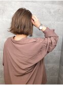 大人切りっぱなしボブ