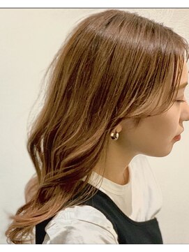 ビビグランジュテ(BiBi) 高知 南国市 BiBi glandjete 透け感ピンクベージュ