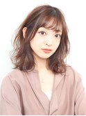 ミディアムコーラルベージュカール◎【 スタイリスト平田】
