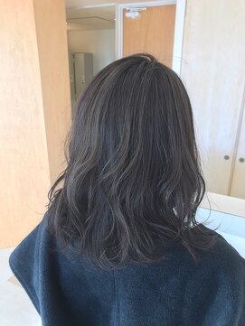 エレメント(element) バレイヤージュinオリーブグレージュ