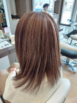 キューティ 福久店(CUTiE) 白髪ボカシハイライトcolor