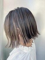 ニーイチイチ(211)&nbsp;似合わせカットイメチェンバレイヤージュ/グレージュ/くびれヘア
