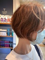 トゥーリ 筑紫野店(tuuli)&nbsp;tuuli藤崎☆大人可愛いボブルフ×ショコラベージュ20代30代40代